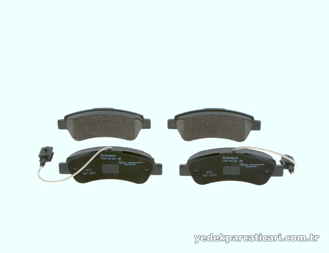 BOSCH 0986494994 Fren Disk Balata - BOSCH - 0986494994
