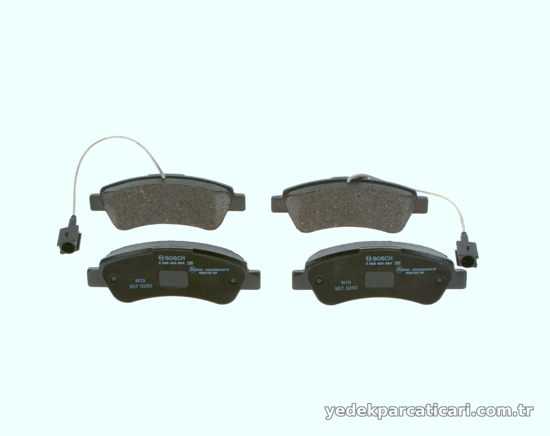 BOSCH 0986494994 Fren Disk Balata - BOSCH - 0986494994
