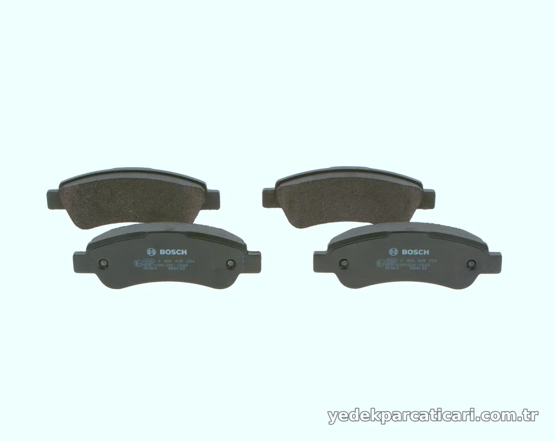 BOSCH 0986495254 Fren Disk Balata - BOSCH - 0986495254