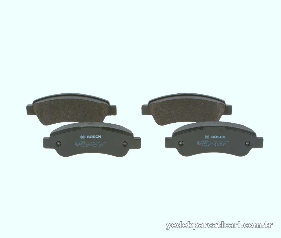BOSCH 0986495254 Fren Disk Balata - BOSCH - 0986495254