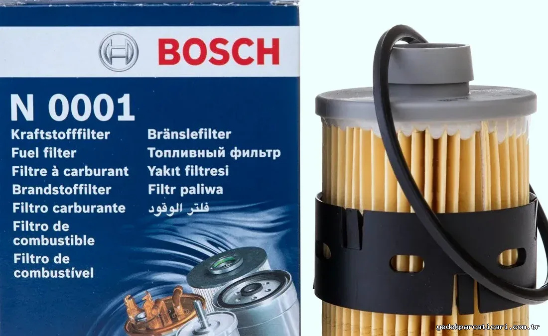 BOSCH 1457070001 | Opel Corsa C 1.3 Dizel Mazot Filtresi Astra H/Combo C/Meriva A/Vectra C/Zafira B, Captiva C100/Epica