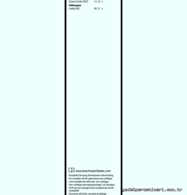BOSCH 3397014419 Silecek Süpürgesi - BOSCH - 3397014419