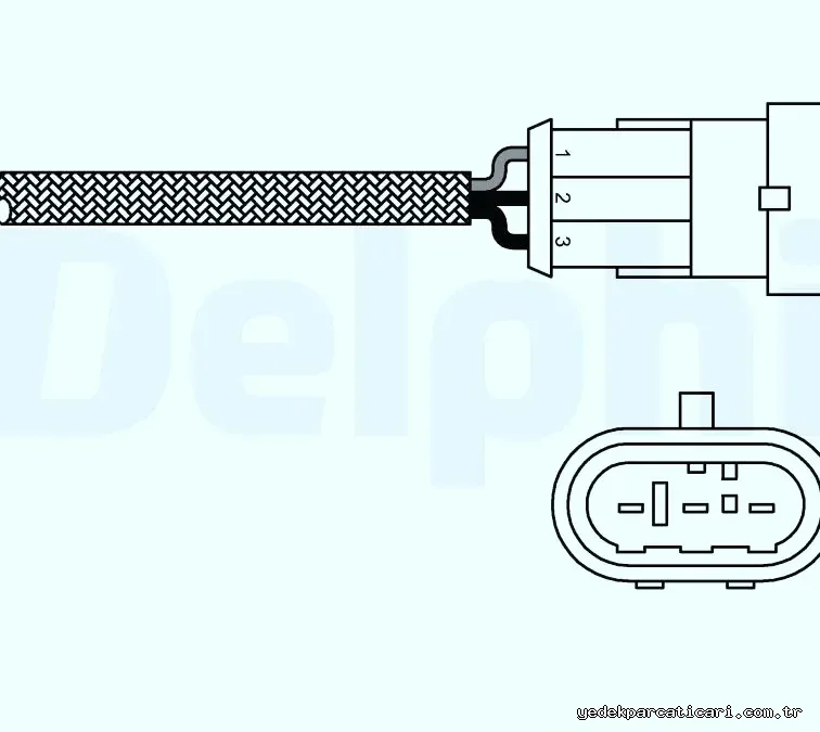 DELPHI ES1097112B1 Oksijen (Lambda) Sensörü - DELPHI - ES1097112B1