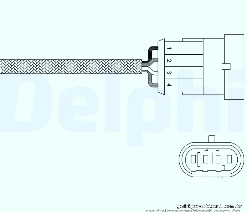 DELPHI ES2030212B1 Oksijen (Lambda) Sensörü - DELPHI - ES2030212B1