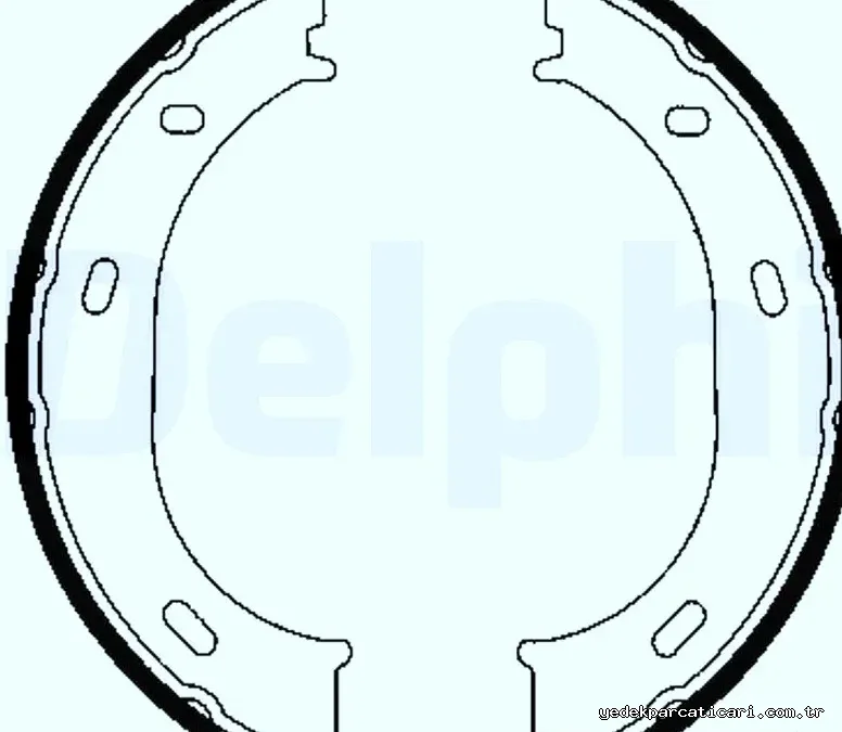 DELPHI LS1905 El Fren Balatası - DELPHI - LS1905