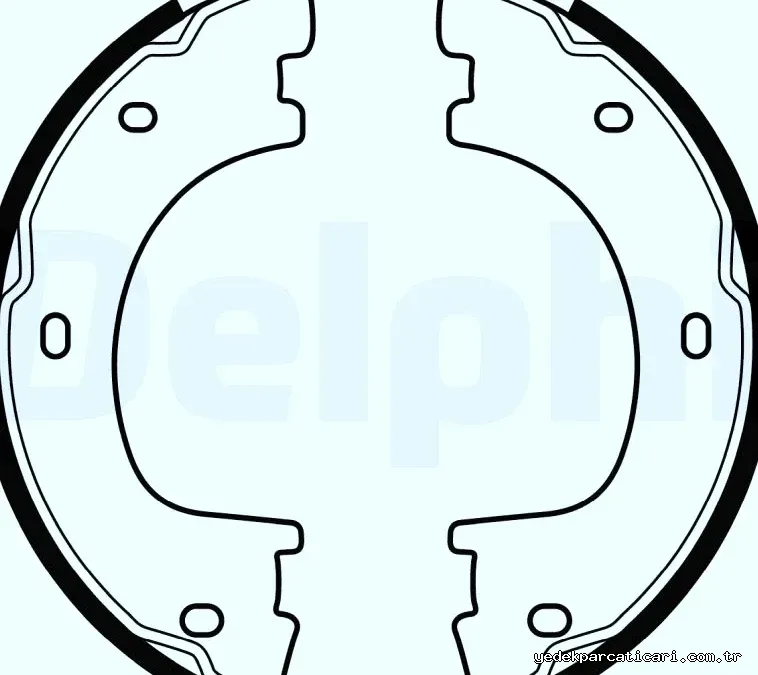 DELPHI LS2054 El Fren Balatası - DELPHI - LS2054