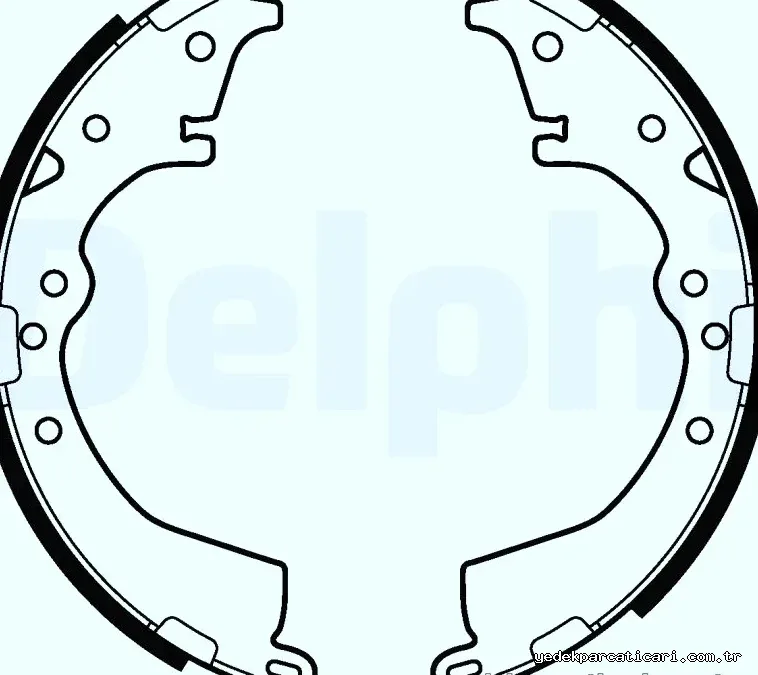 DELPHI LS2126 Fren Pabuçlu Balata - DELPHI - LS2126