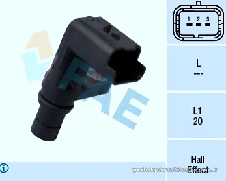 FAE 79040 Eksantrik Devir Sensörü