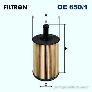 FILTRON OE6501 Yağ Filtresi