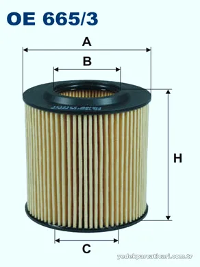 FILTRON OE6653 Yağ Filtresi