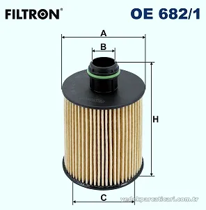 FILTRON OE6821 Yağ Filtresi