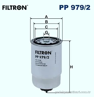 FILTRON PP9792 Yakıt Filtresi