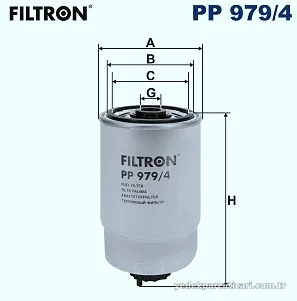 FILTRON PP9794 Yakıt Filtresi - FILTRON - PP9794