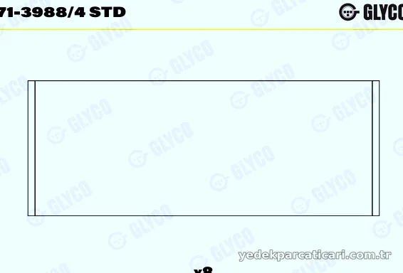 GLYCO 7139884STD Kol Yatak - GLYCO - 7139884STD