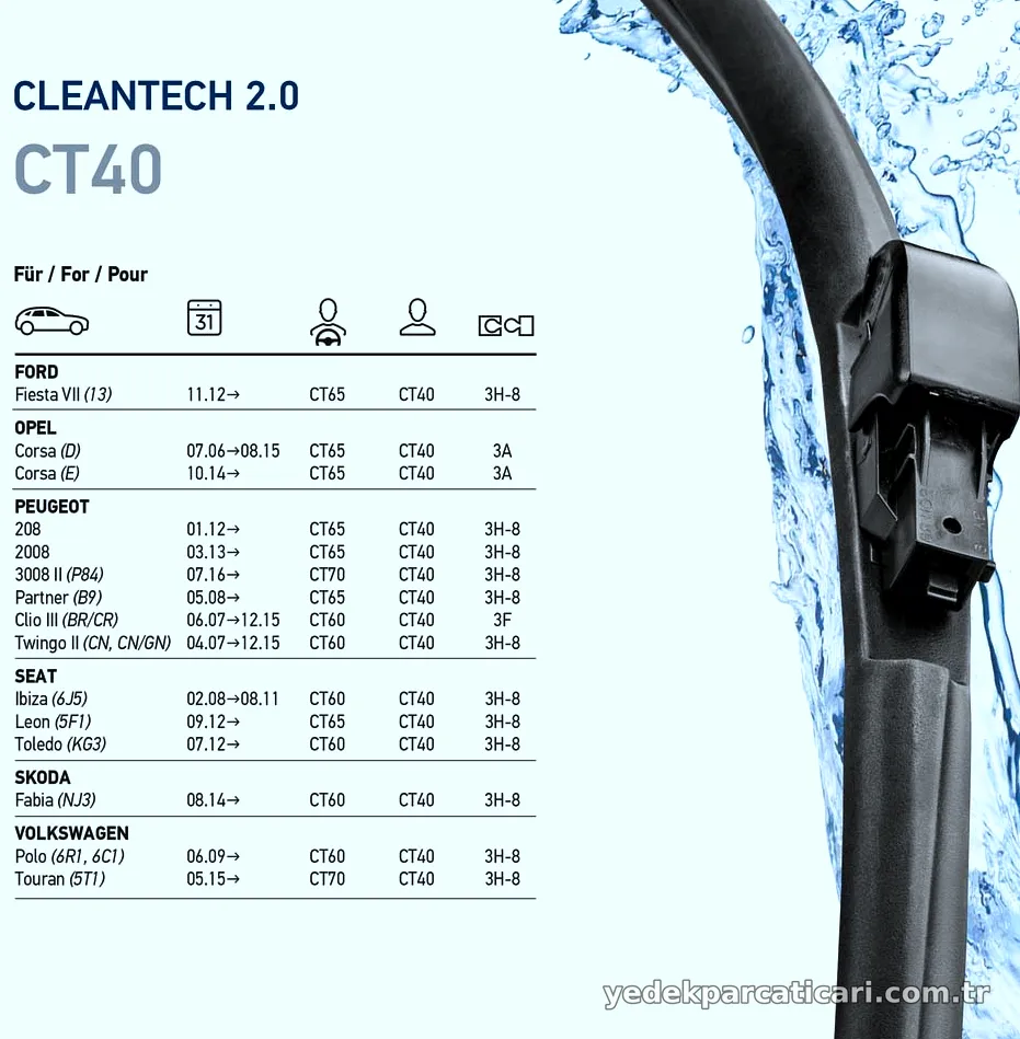 HELLA 9XW358053161 Silecek Süpürgesi - HELLA - 9XW358053161