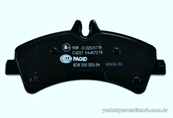 HELLA PAGID 8DB355005541 Fren Disk Balata - HELLA PAGID - 8DB355005541