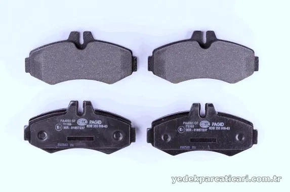 HELLA PAGID 8DB355008631 Fren Disk Balata - HELLA PAGID - 8DB355008631