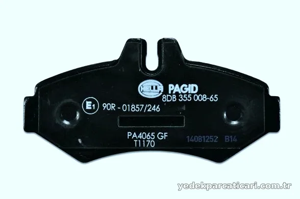 HELLA PAGID 8DB355008651 Fren Disk Balata - HELLA PAGID - 8DB355008651