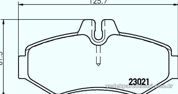 HELLA PAGID 8DB355008651 Fren Disk Balata - HELLA PAGID - 8DB355008651