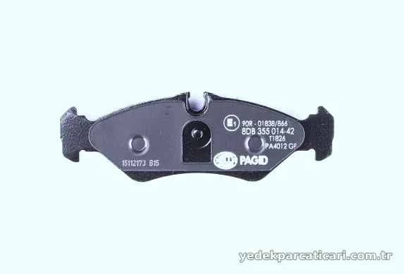 HELLA PAGID 8DB355014421 Fren Disk Balata - HELLA PAGID - 8DB355014421