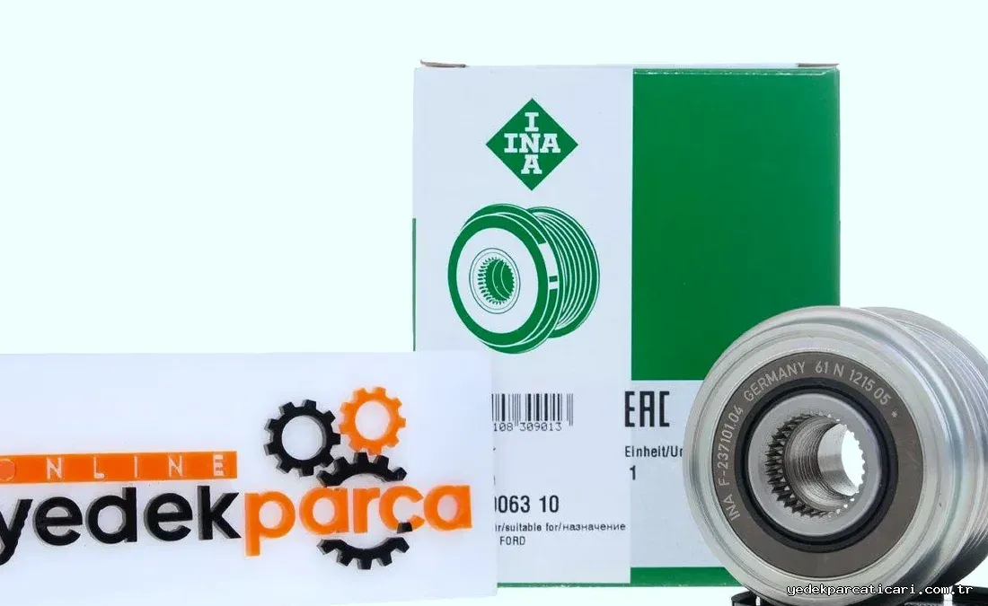 INA 535006310 | Alternatör Kasnağı Opel Corsa C 1.3 CDTI Z13dt Astra H Combo C Fiat Doblo BMW 320d - INA - INA.535006310