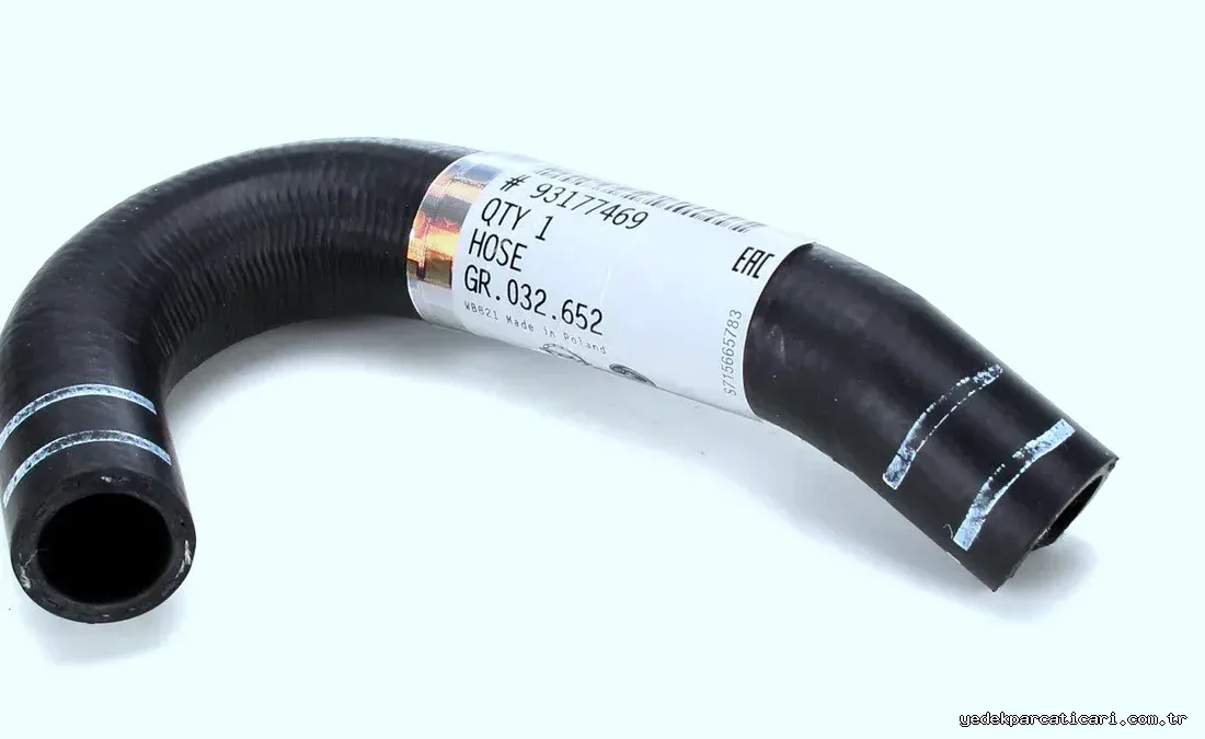 PSA 93177469 | Opel Combo C 1.3 Dizel Egr Hortumu Orijnal - MOPAR (PSA) - 93177469 ,3