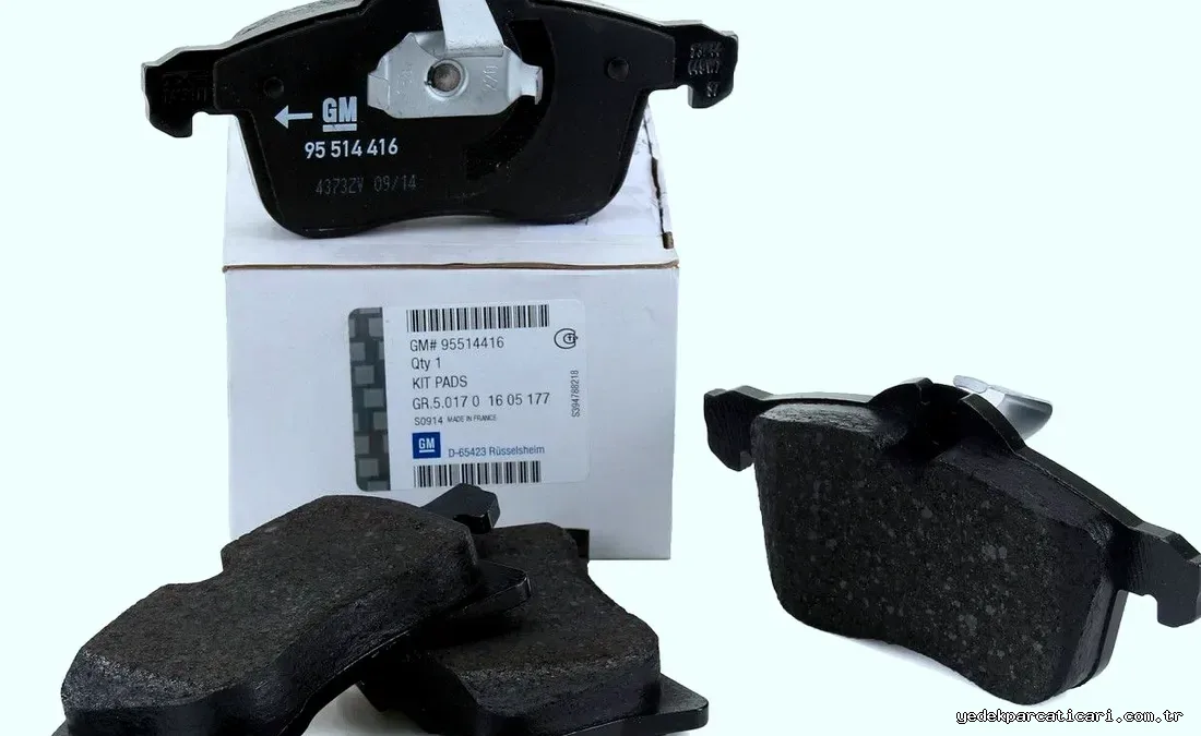 PSA 95514416 | Opel Combo C Ön Fren Balata Takımı Orijinal - MOPAR (PSA) - 95514416 ,3