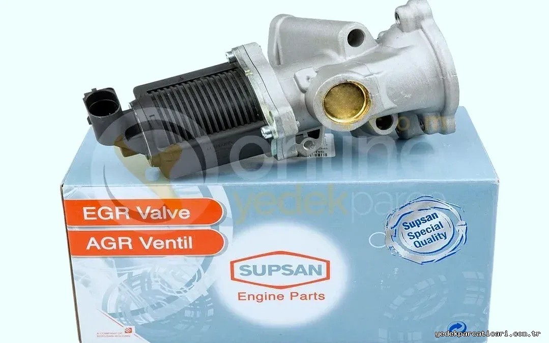 SUPSAN EGR0001 | Opel Corsa C/D Combo C Meriva 1.3 Dizel EGR Valfi 04- 75Hp - SUPSAN - SUP.EGR0001 ,3