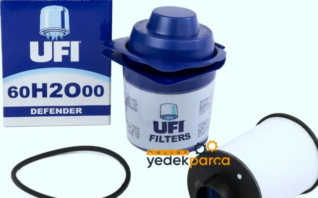 UFI 60.H2O.00 | Opel Corsa C 1.3 Dizel Mazot Filtresi (Combo C / Astra H / Meriva A / Fiat Doblo 1.3 JTD Z13DTH)