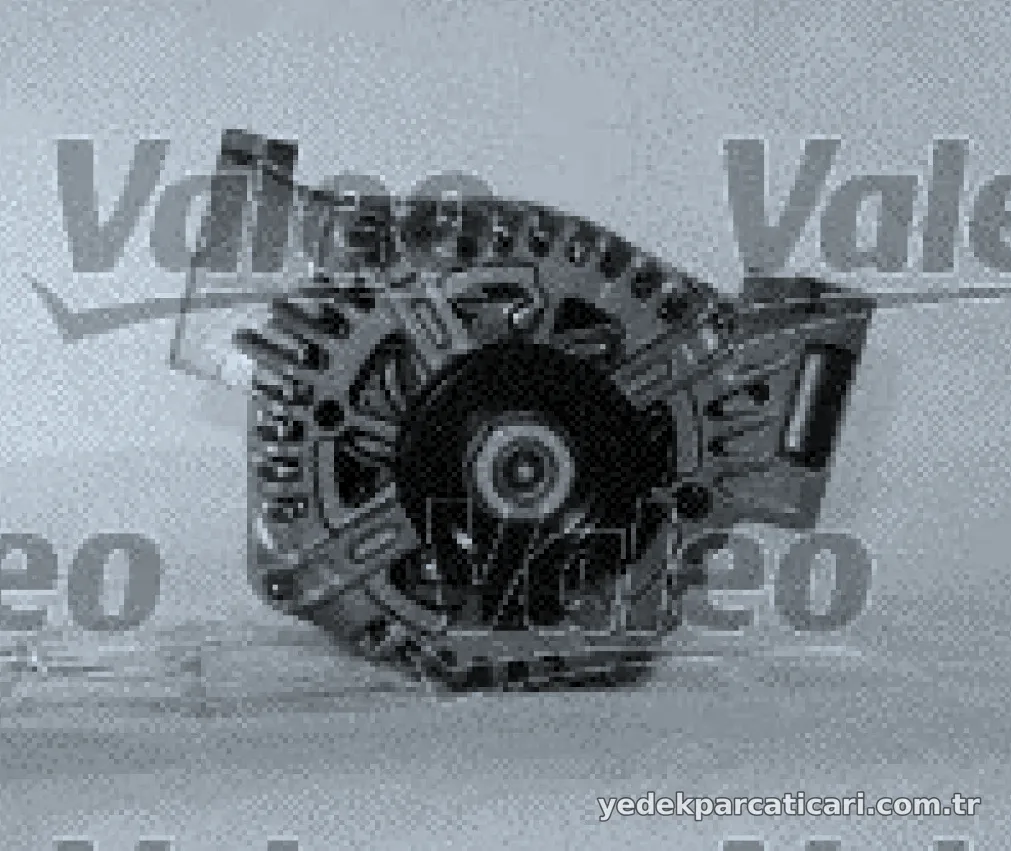 ALTERNATOR 12V 75A LINEA PUNTO 1,3D ASTRA H MERIVA CORSA 1,3 CDTI - Valeo - VALEO 439506