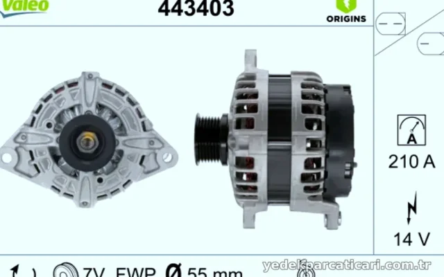 ALTERNATOR DAILY VI 14> 14V 210A