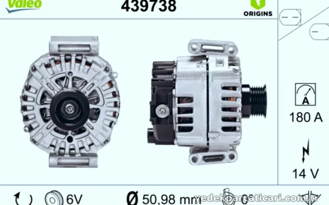 ALTERNATOR W204 08>14 S204 08>14 C204 11> W212 09>15 S212 09>16 C207 09>16 VIANO W639 10> SPRINTER 06>