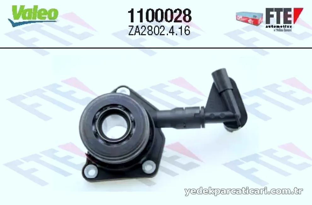 DEBRIYAJ RULMANI HIDROLIK FIESTA 1,4TDCI 01> B MAX COURIER 09 /> MAZDA 2> (FTE KUTULU) - Valeo - VALEO 1100028