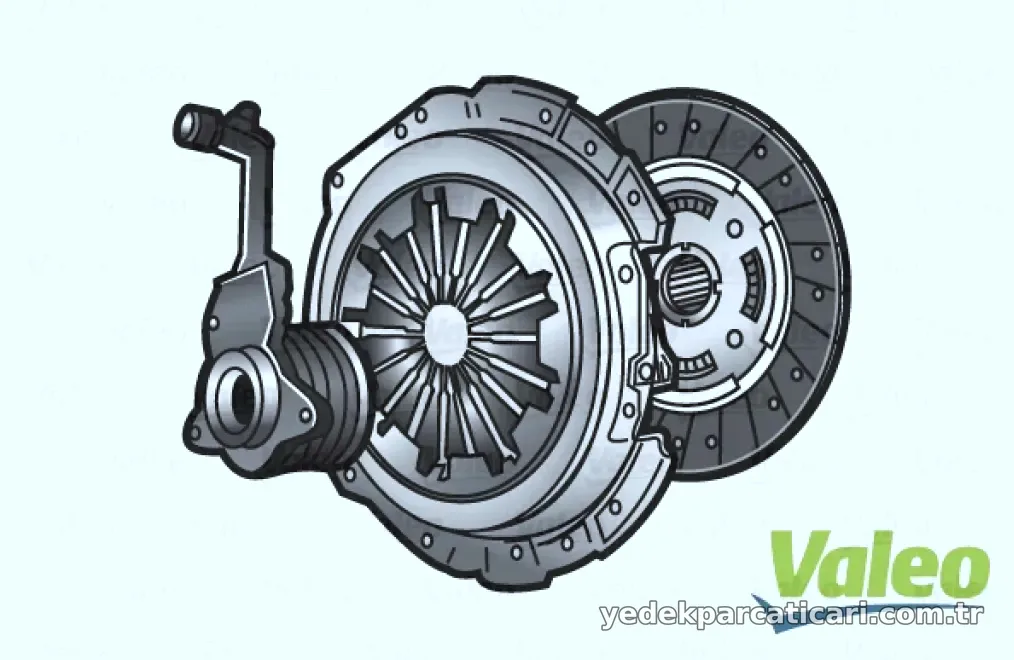 DEBRIYAJ SETI CONNECT 1,8TDCI 110PS 06>13 90PS 10>13 RULMANLI - Valeo - VALEO 834106