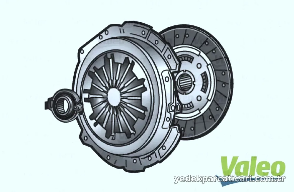 DEBRIYAJ SETI JUMPY EXPERT SCUDO 1,6 95>03 - Valeo - VALEO 821076