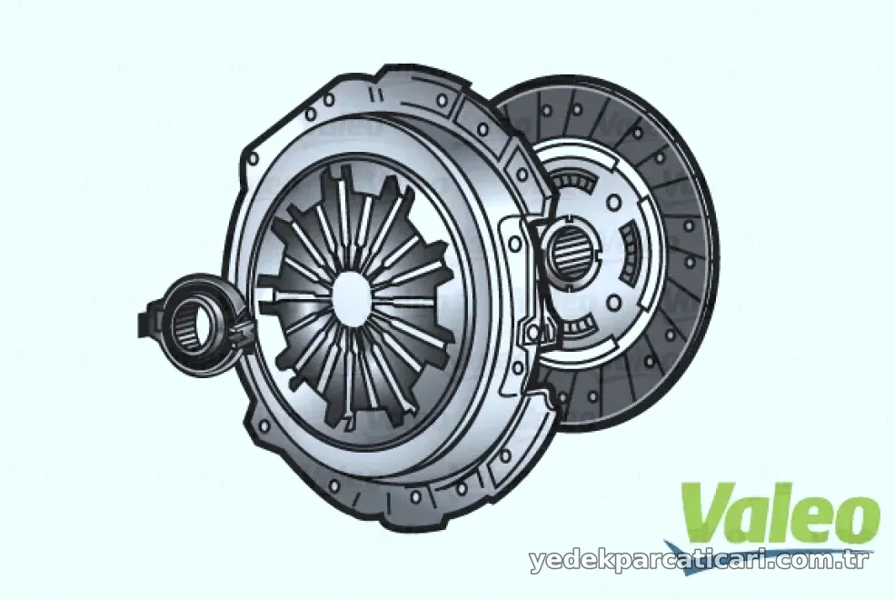DEBRIYAJ SETI KIA K2500 (SD) 2,5D (D4BH) - Valeo - VALEO 828606