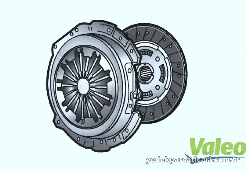 DEBRIYAJ SETI RULMANSIZ S8U MASTER II MOVANO 1,9DTI TD 2,5D F9Q 99> (CAP:242 DIS SAYISI:21) - Valeo - VALEO 821393