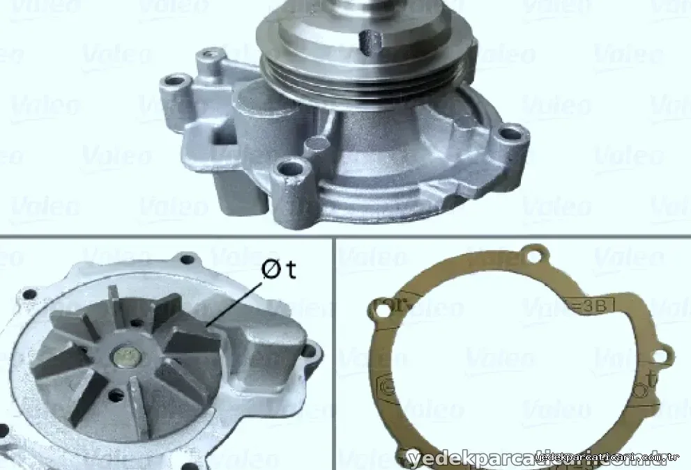 DEVIRDAIM (SU POMPASI) BOXER EM JUMPER EM DJ5 / DJ5T / DJ5TED (2,5 12V / 8V (97 00) - Valeo - VALEO 506596