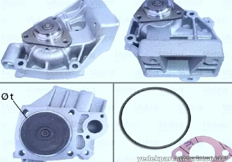 DEVIRDAIM SU POMPASI BOXER JUMPER 2.8D / 2.8TD / 2.8HDI (98 06) FIAT: DUCATO SOFIM 2.5 DUZ 2.8D / 2.8TD / 2.8HDI - Valeo