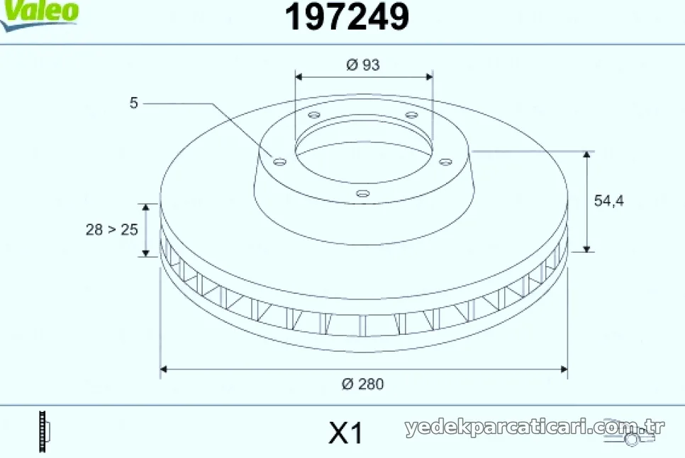 ON FREN DISK AYNASI TRANSIT V347 06>14 O,CEKER HAVA SOGUTMALI OLCU: (280 * 28) – Valeo – VALEO 197249″ loading=”lazy” /></figure>
<p class=