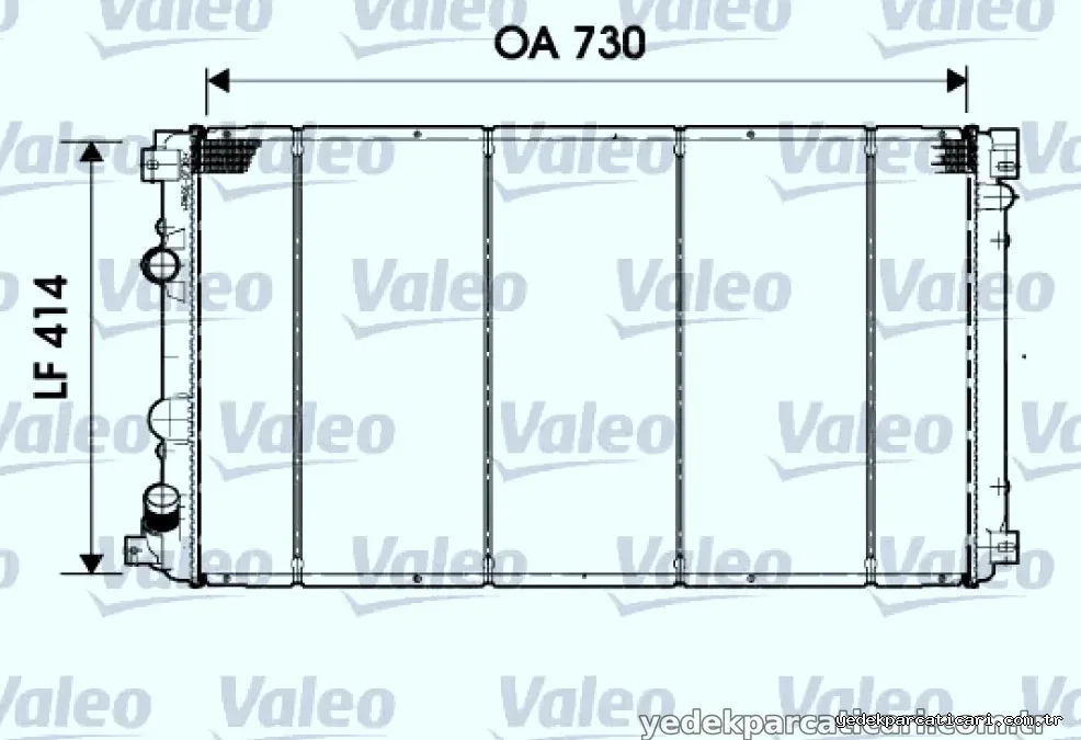 RADYATOR RENAULT MASTER - Valeo - VALEO 732919