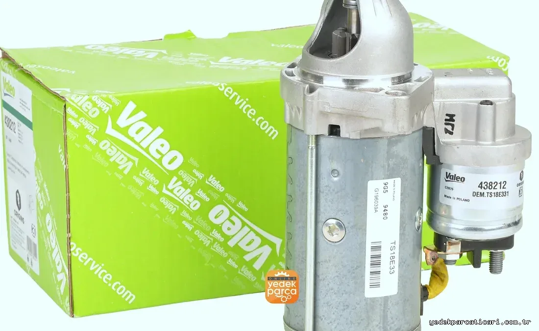 VALEO 438212 | Opel Corsa C/D Astra H/J Combo C Meriva A/B 1.3 CDTI Marş Motoru 1.8 KW - VALEO - VAL.438212