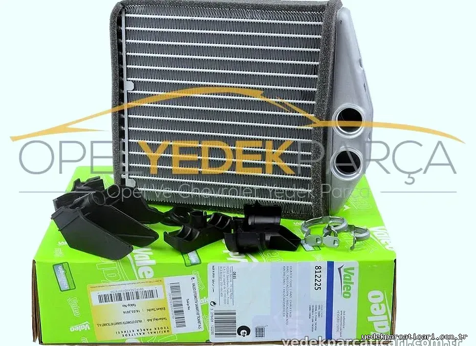 VALEO 812225 | Kalorifer Radyatörü Opel Corsa C, Combo, Tigra - VALEO - VAL.812225 ,1