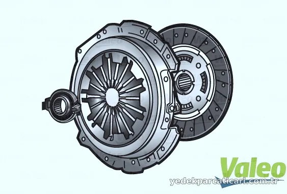VALEO 877634 Debriyaj Seti
