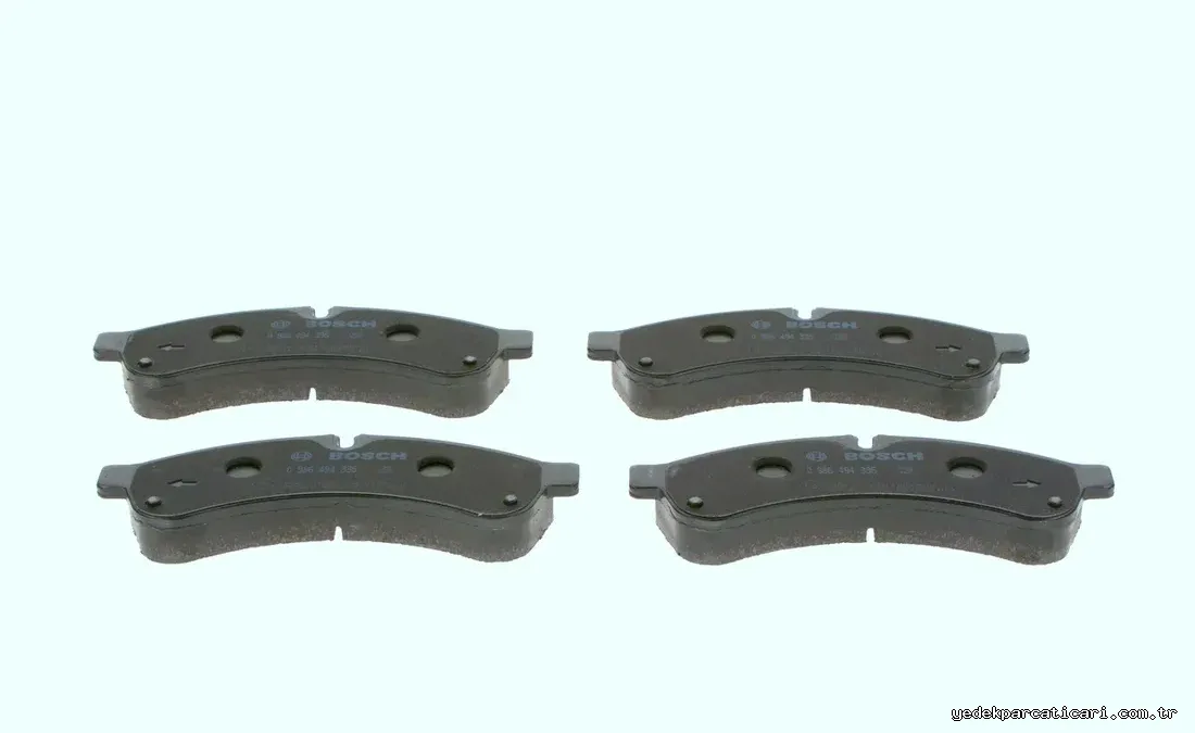 BOSCH 0986494335 Fren Disk Balata - BOSCH - 0986494335