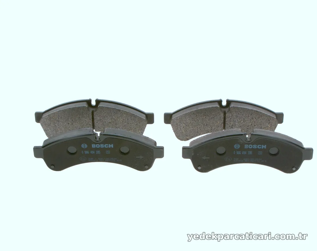 BOSCH 0986494335 Fren Disk Balata - BOSCH - 0986494335