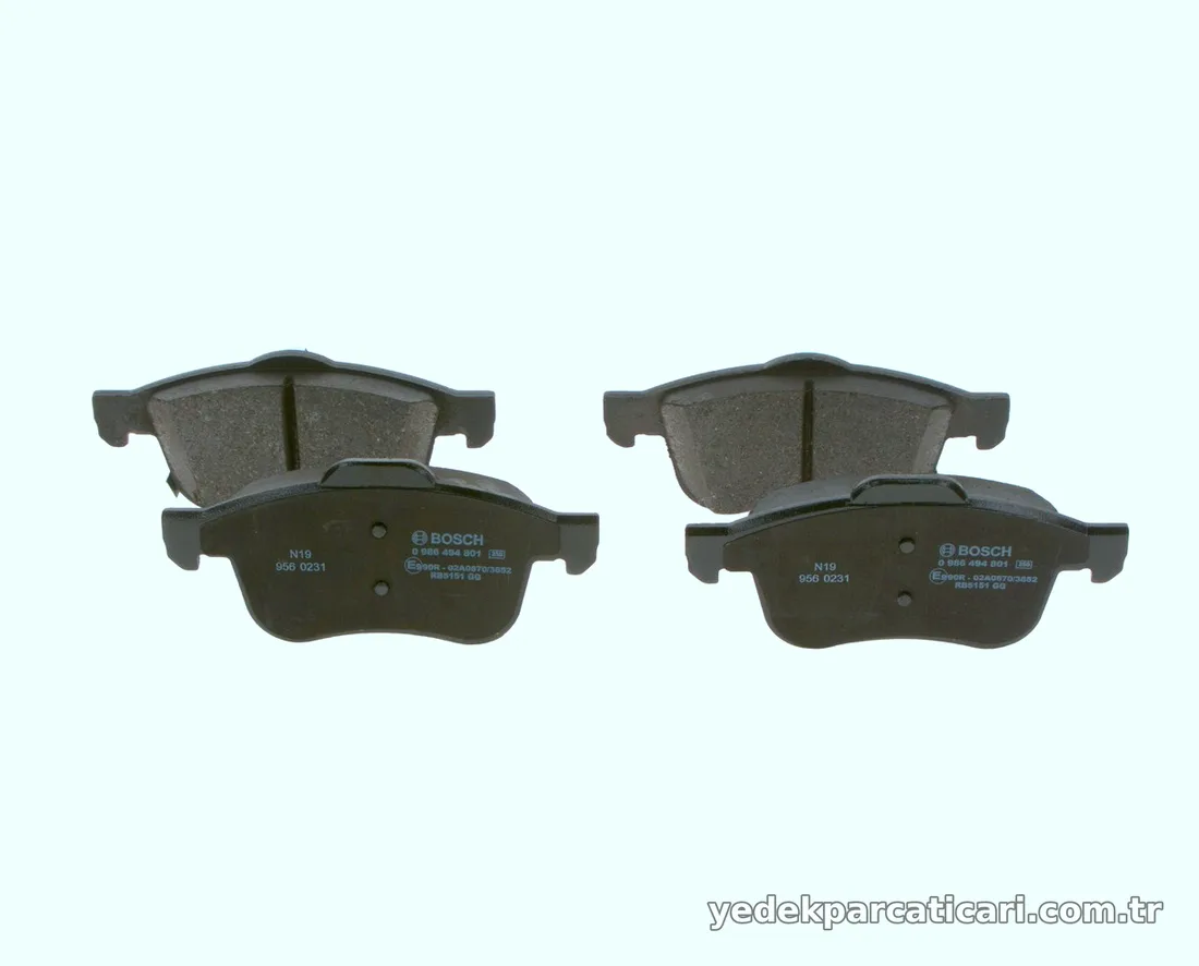 BOSCH 0986494801 Fren Disk Balata - BOSCH - 0986494801