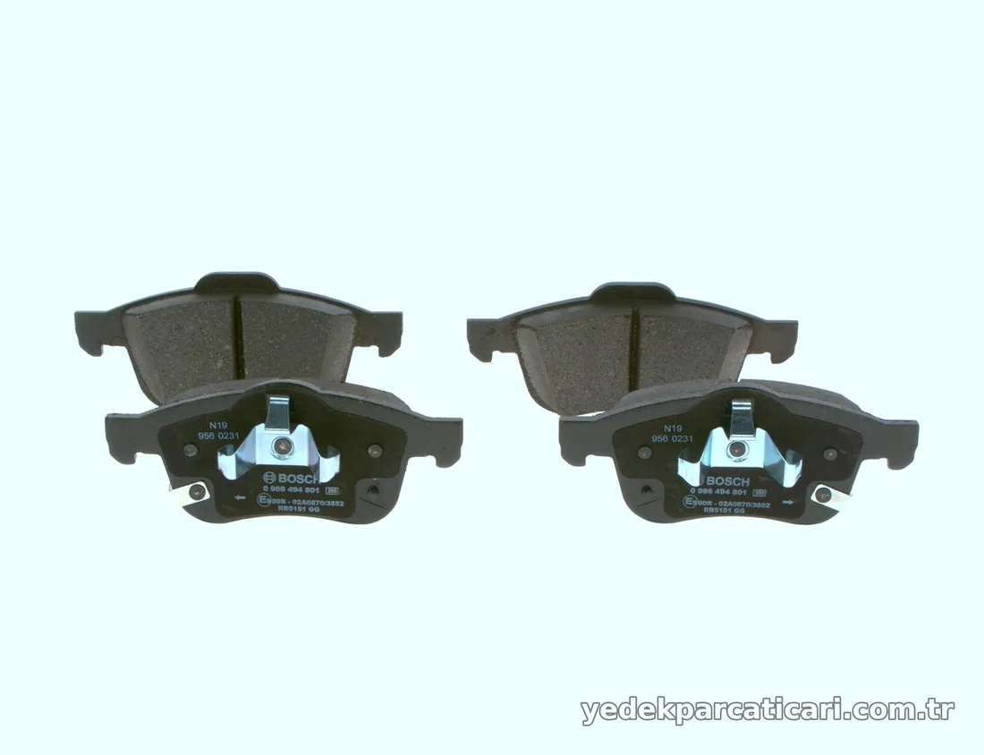 BOSCH 0986494801 Fren Disk Balata - BOSCH - 0986494801