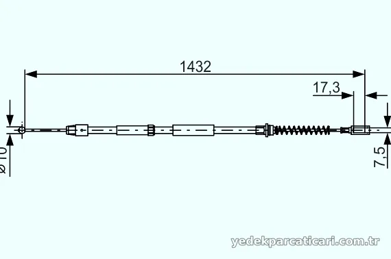 BOSCH 1987482034 El Fren Teli - BOSCH - 1987482034