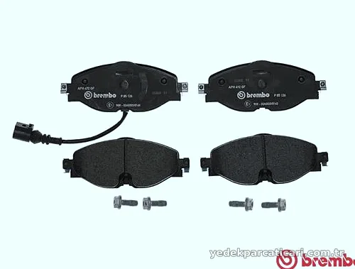 BREMBO P85126 Fren Disk Balata - BREMBO - P85126